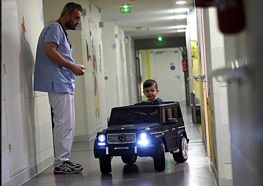Mini Cars Drive Away Children’s Fears Of Surgery